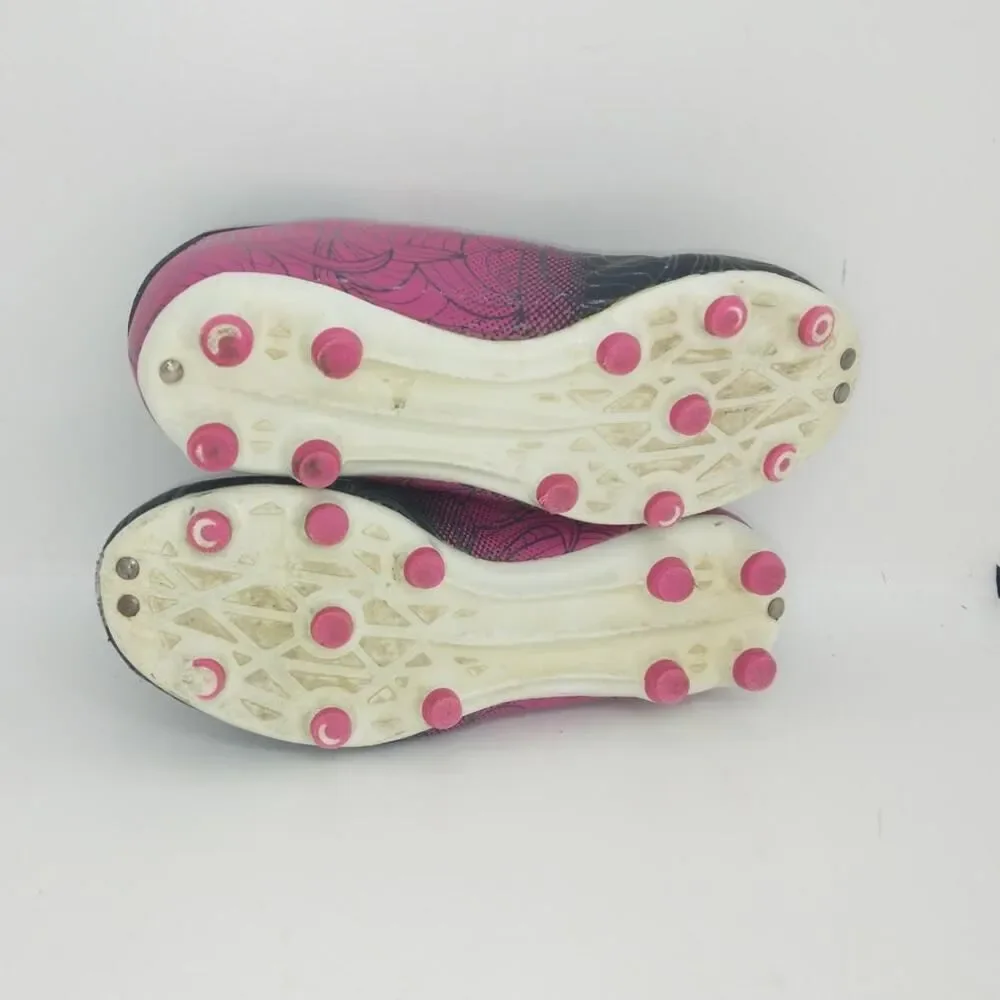 VIZARI Cali Girls Pink & Black Soccer Cleats - Size: 11C